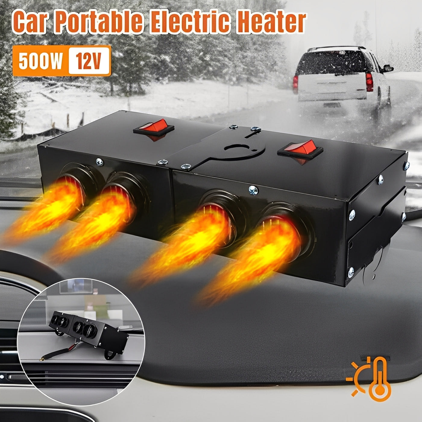 12V Car Heater Portable Electric Heater