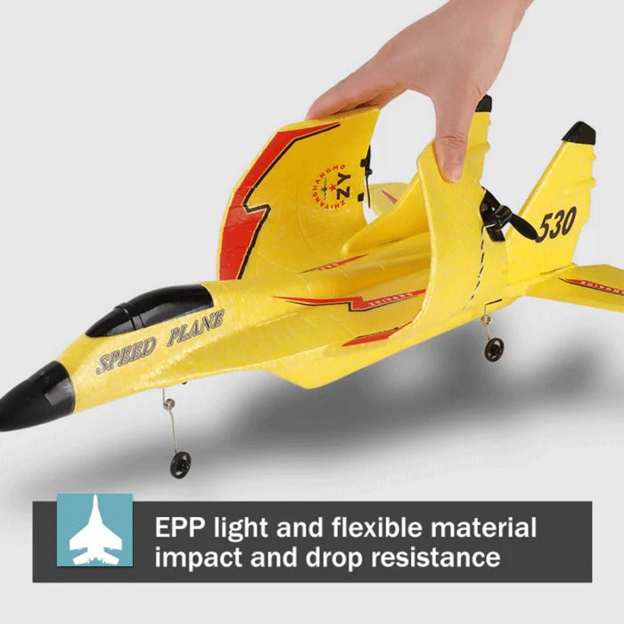 AeroTech | Electric RC Plane with LED Lights & 2.4GHz Control | Ideal for Beginners and Enthusiasts
