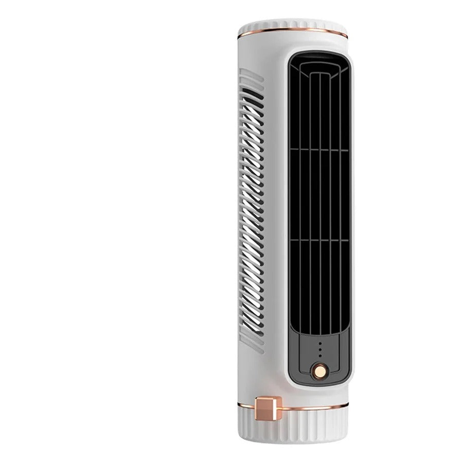 Bladeless Tower Fan | Portable Air Conditioner with 360° Cooling | Efficient Personal Cooling Solution for Home and Office