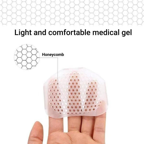 Comfort Gel | Metatarsal Pads with Breathable Design | Cushioned Foot Support for All-Day Relief