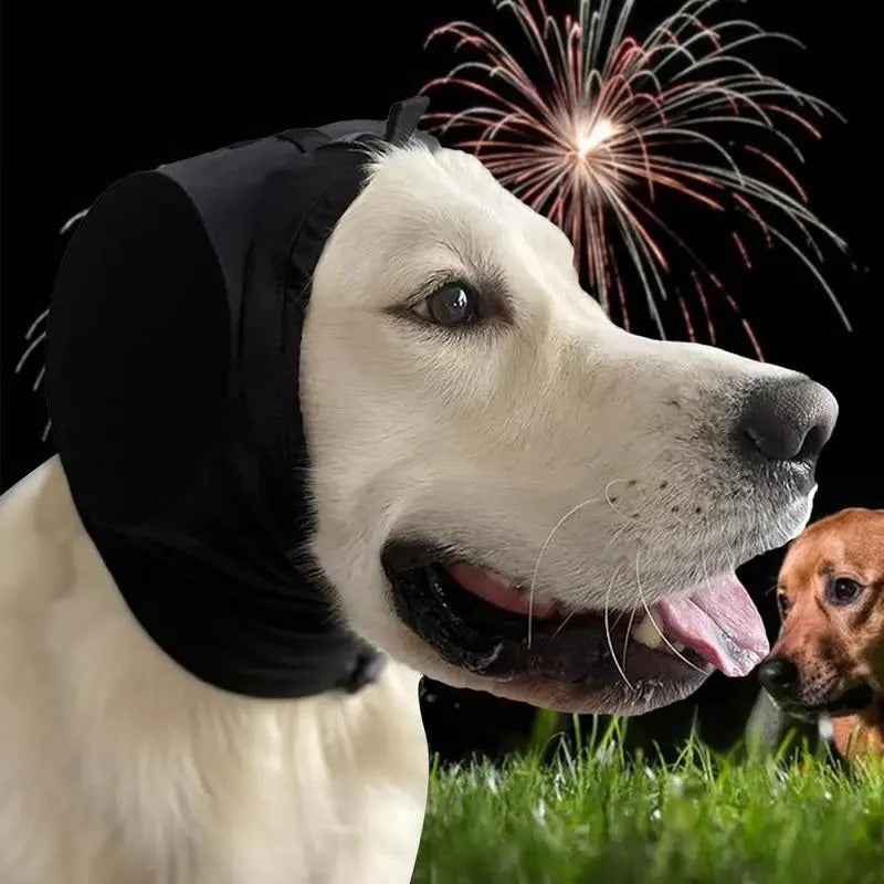 Dog Ear Muffs Noise Cover with Hoodie Design