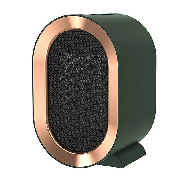 Compact Electric Space Heater | Energy Efficient Ceramic Heater with Timer | Quick Warmth for Small Spaces
