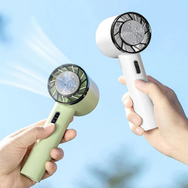 Compact Portable Air Cooler | USB Charging Cooling Fan with Adjustable Speed | Lightweight Design for Personal Comfort