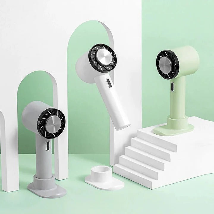 Compact Portable Air Cooler | USB Charging Cooling Fan with Adjustable Speed | Lightweight Design for Personal Comfort