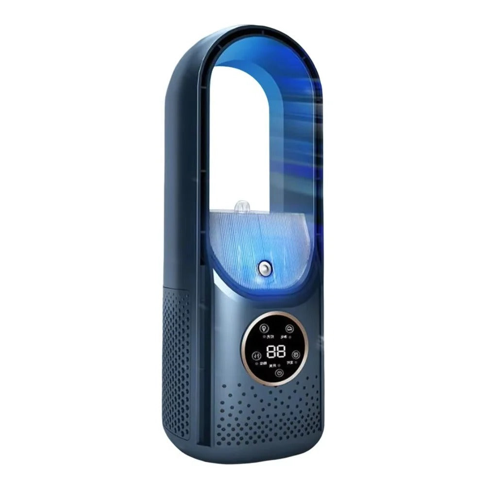 Compact USB Bladeless Fan | Whisper-Quiet Operation for Personal Cooling