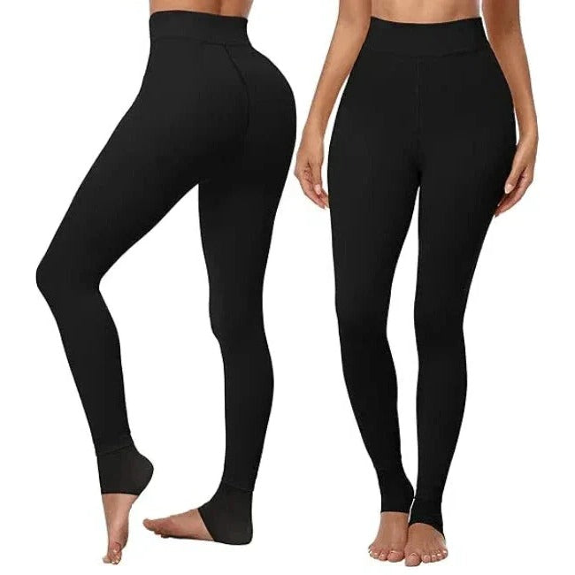 Women’s Fleece Lined Leggings High Waist Design