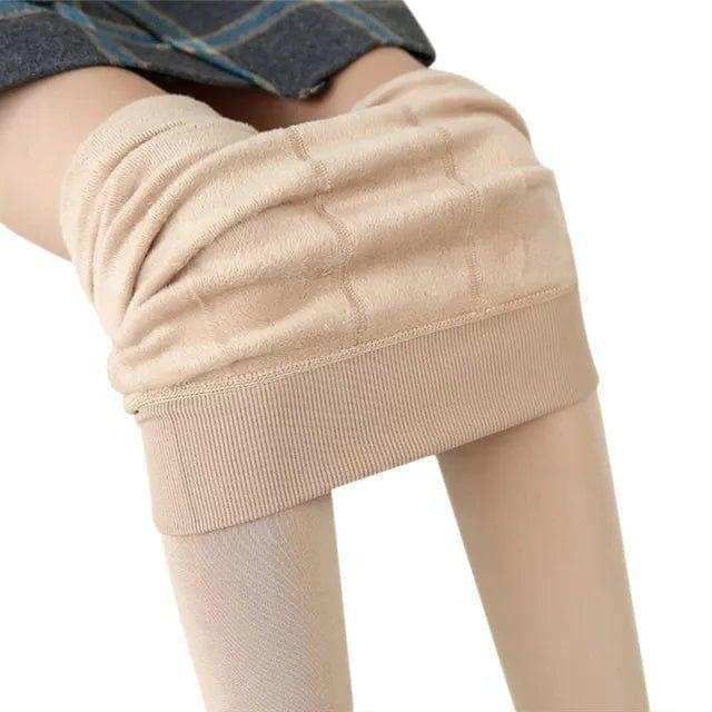 Women’s Fleece Lined Leggings High Waist Design