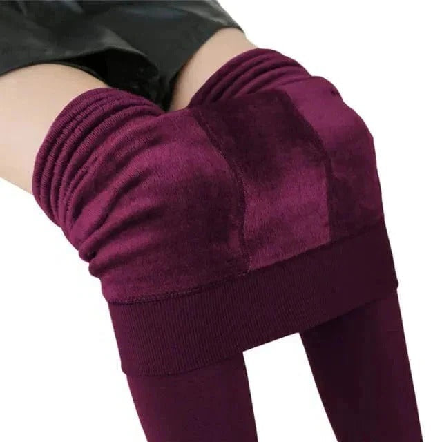 Women’s Fleece Lined Leggings High Waist Design