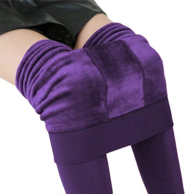 Women’s Fleece Lined Leggings High Waist Design