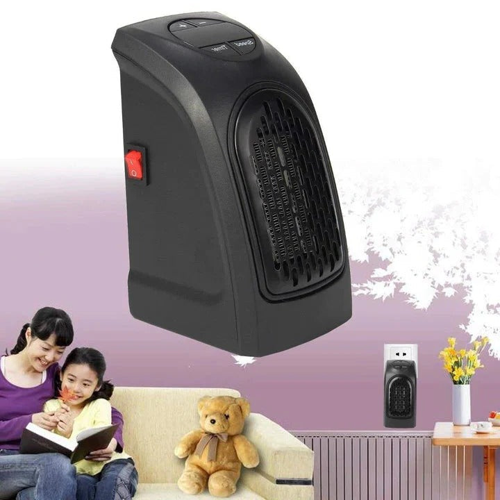Cozy Heat | Portable Electric Space Heater with Adjustable Power | Compact Ceramic Design for Individual Room Comfort