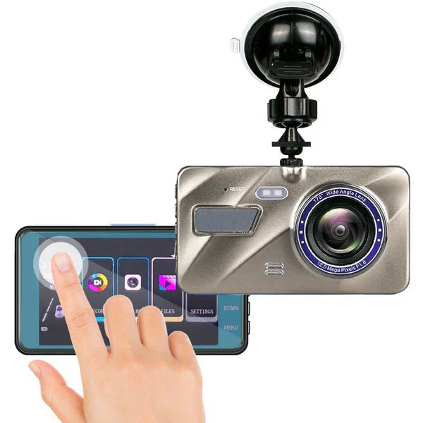 Dual Dash Cam Front and Rear Camera Recorder