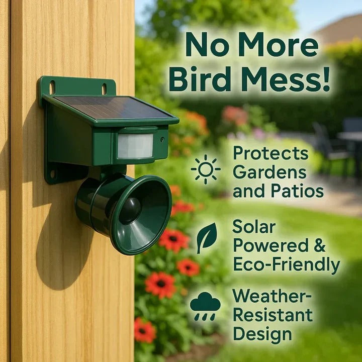 Motion Sensor Bird Device Adjustable Sensitivity