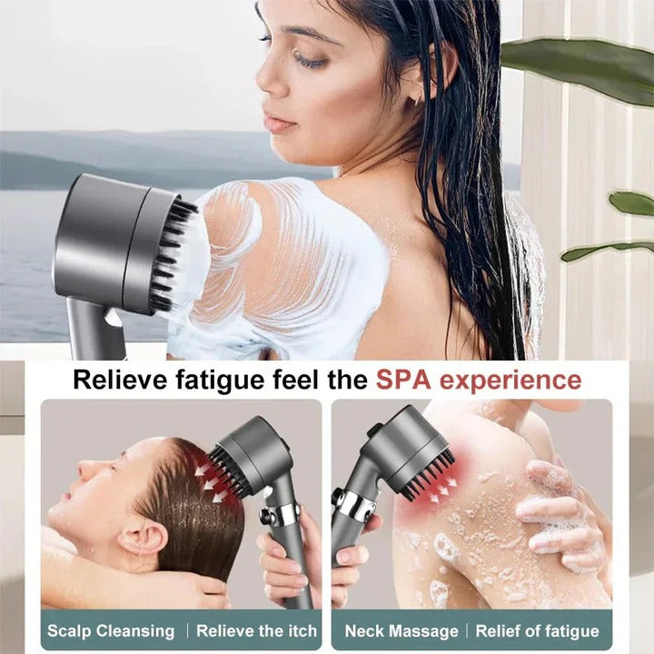 Efficient Showerhead | High Pressure Shower Head with Easy Installation | Universal Fit for Spa-Like Experience