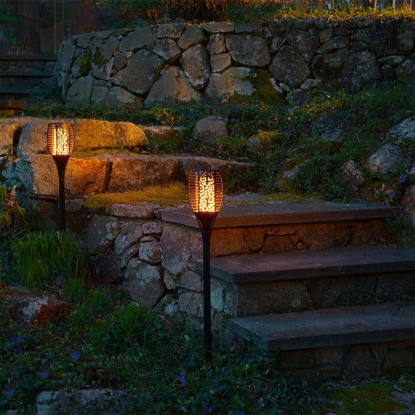 Solar Deck Lights LED Outdoor Light Set (4 Pack)