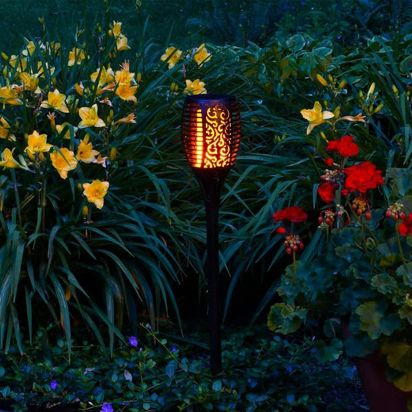 Solar Deck Lights LED Outdoor Light Set (4 Pack)