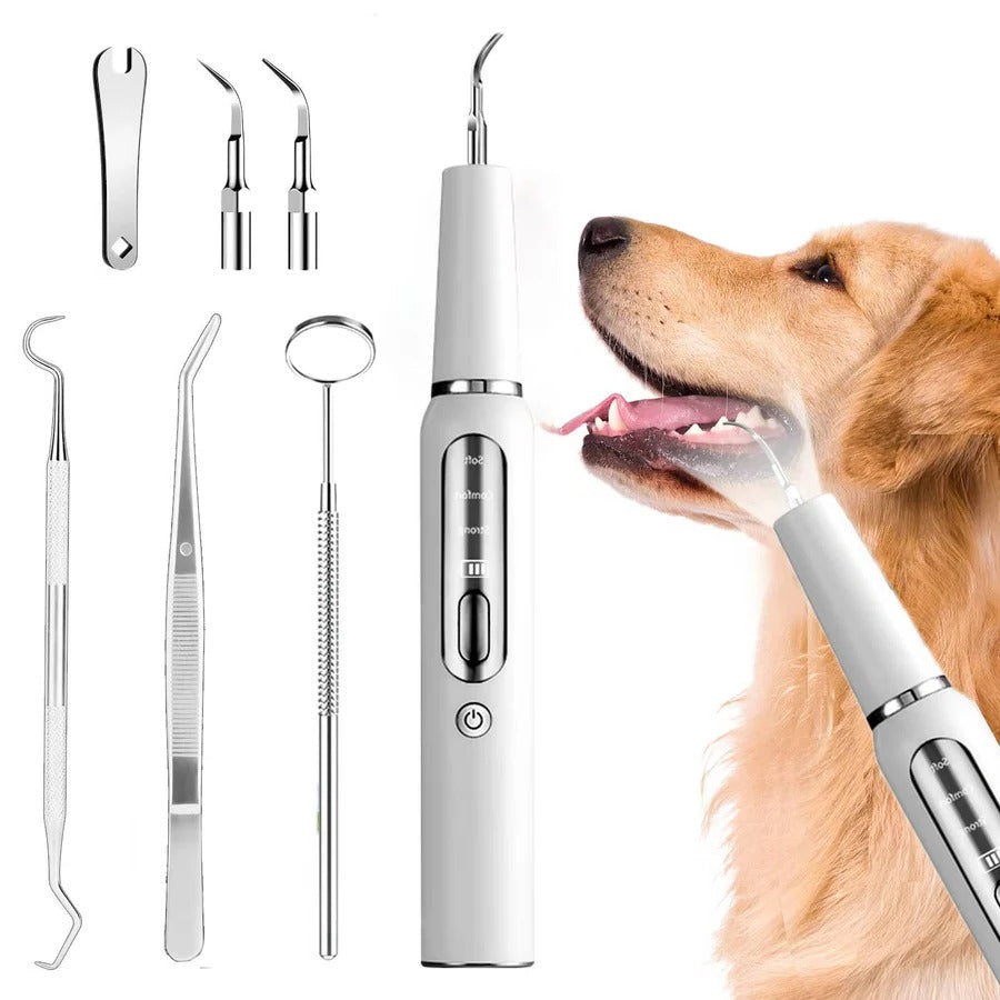 Dog Dental Cleaning Device Ultrasonic Pet Tool