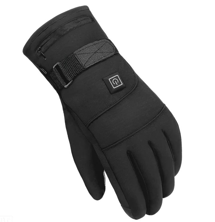 Heated Gloves | Rechargeable Electric Gloves with Adjustable Heat Levels | Water-Resistant Design for Ultimate Warmth