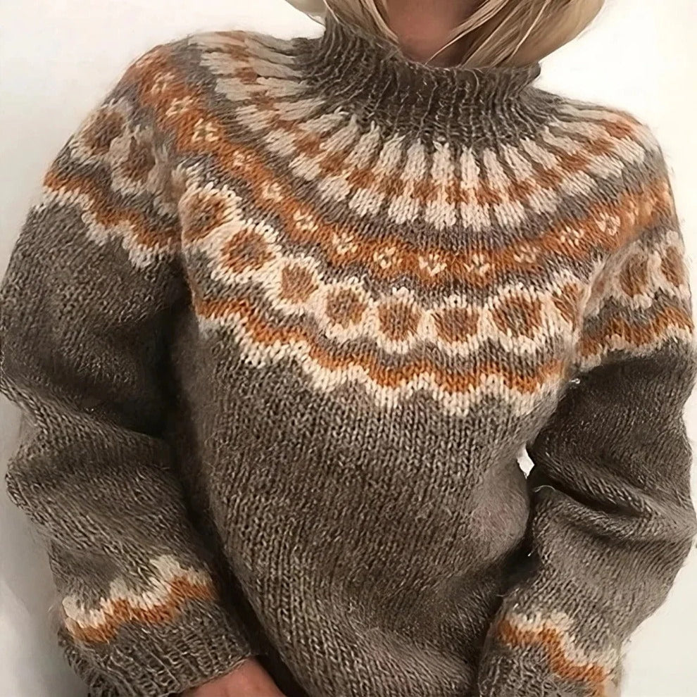 Black Turtleneck Sweater Wool Blend