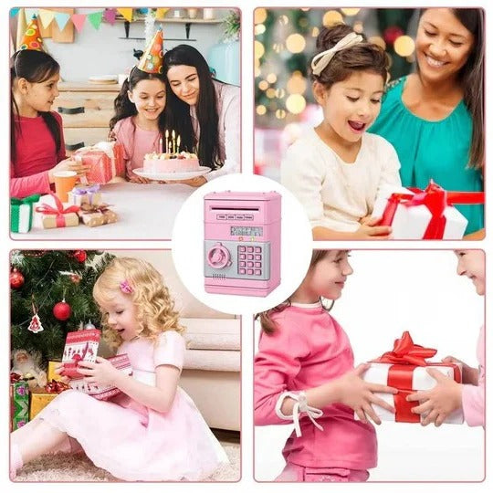 Interactive ATM Piggy Bank for Kids with Code Lock & Audio Prompts | Fun Money Management Tool