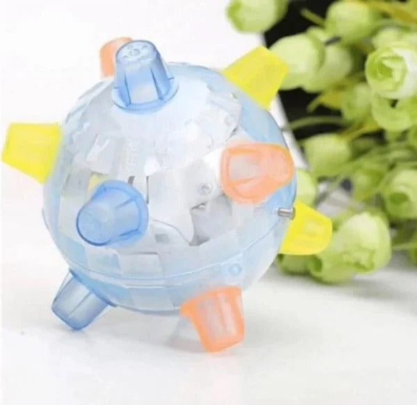 Interactive Jumping Dog Toy Automatic Bouncing Ball for Endless Fun