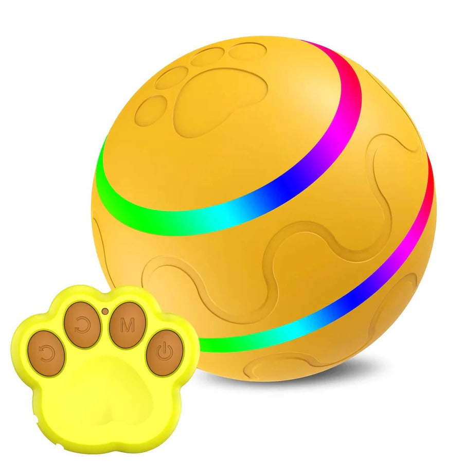 Interactive Pet Toy Ball Remote Control Device