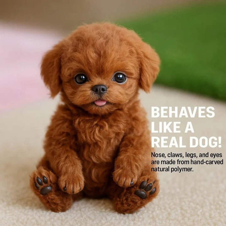Interactive Robotic Dog Toy with Voice Activation & Realistic Finish | Engaging Companion for Kids and Seniors