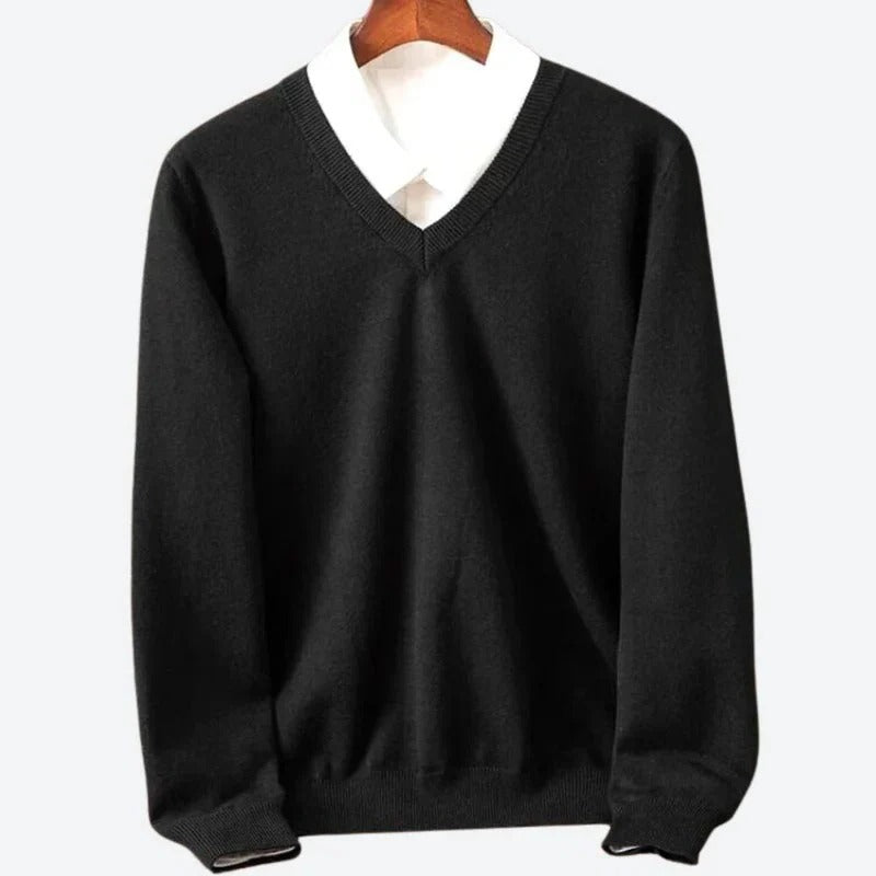 Men’s Cashmere Sweater Knit Pullover