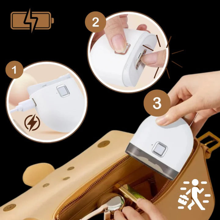 Nail Care Pro | Electric Nail Trimmer with Dual Speed & LED Light | Portable Tool for Smooth Nails