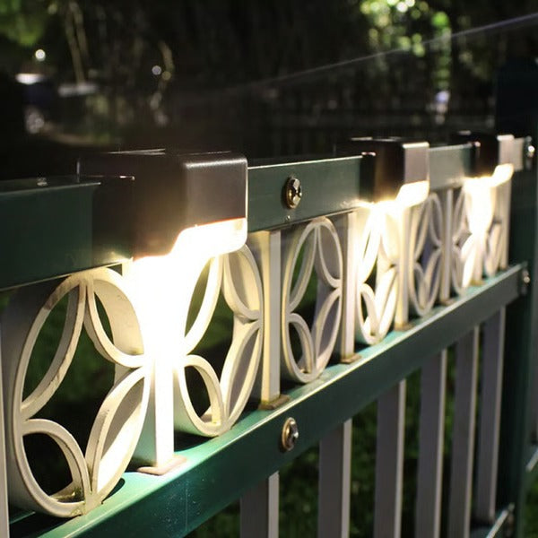 Solar Deck Lights LED Outdoor Light Set (4 Pack)