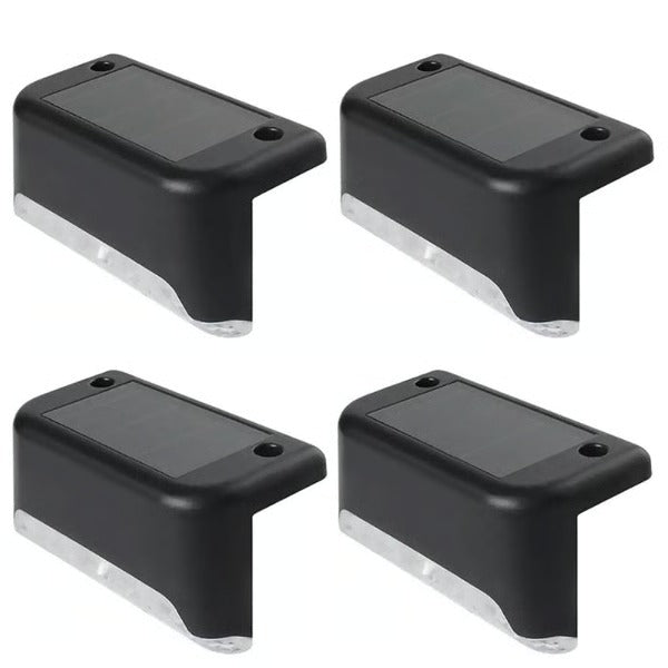 Solar Deck Lights LED Outdoor Light Set (4 Pack)