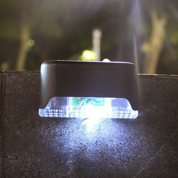 Solar Deck Lights LED Outdoor Light Set (4 Pack)