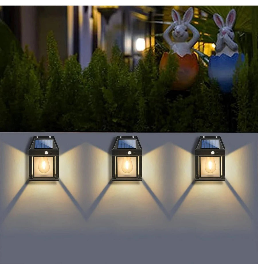 Outdoor Wall Light Solar Motion Sensor Lamp