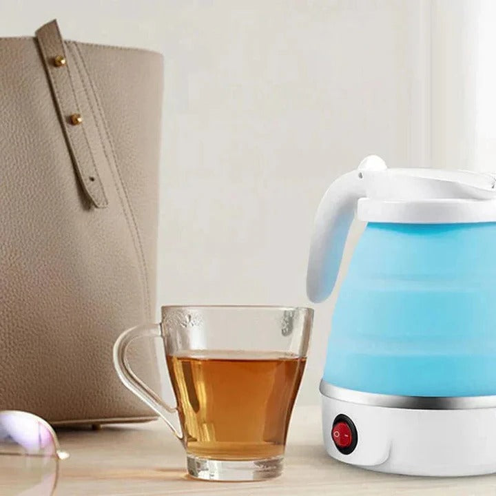 TravelMate | Portable Electric Kettle with Foldable Design for Easy Storage