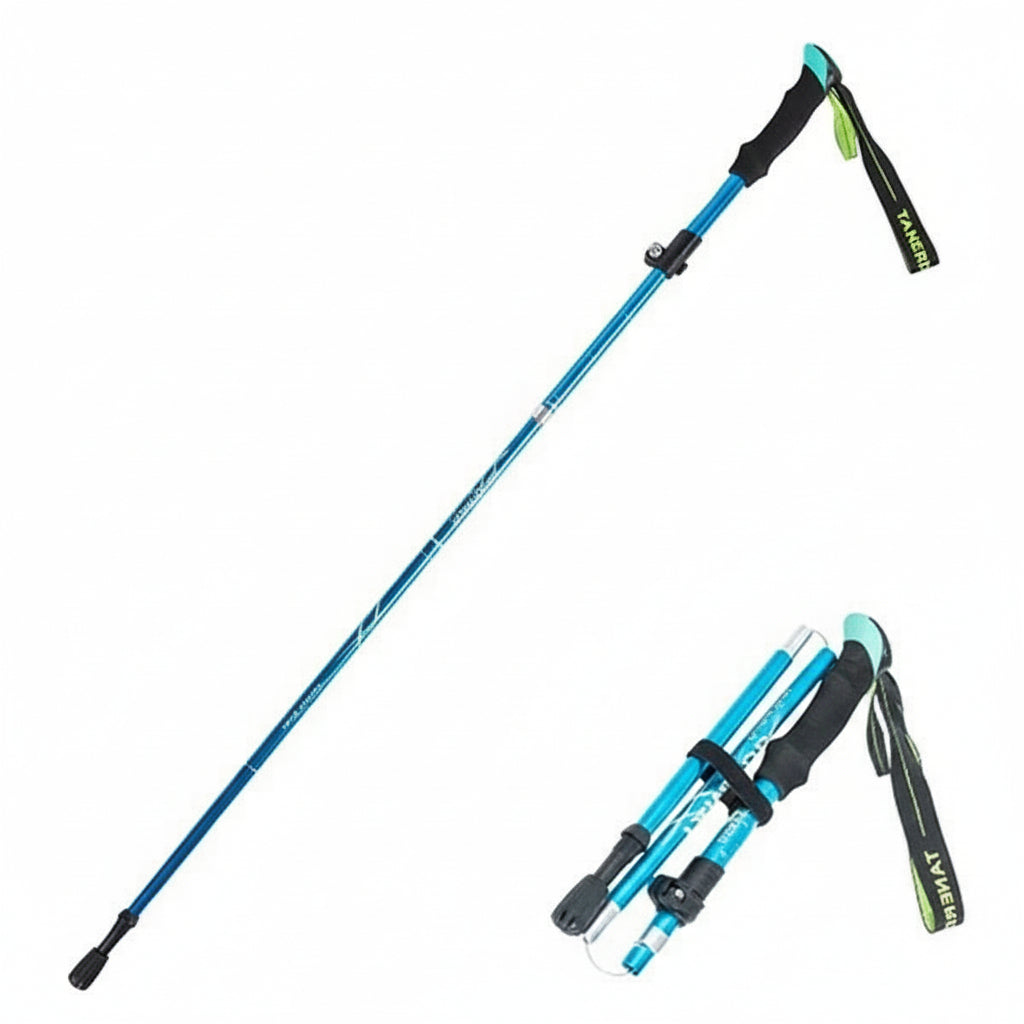 Adjustable Hiking Pole Aluminum Walking Stick