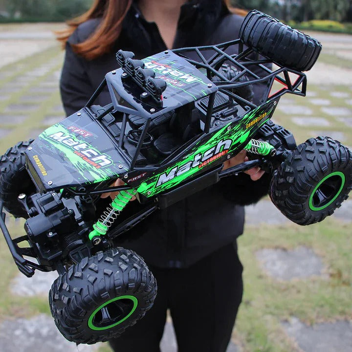 Ultimate Off-Road | RC Monster Truck with 4WD & Dual Motors | Thrilling Remote Control Fun for All Terrains