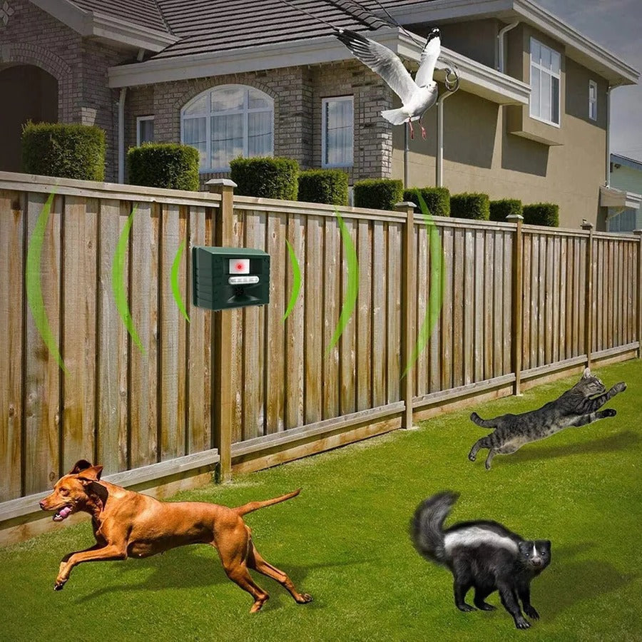 Ultrasonic Bird Device Solar Motion Sensor Unit