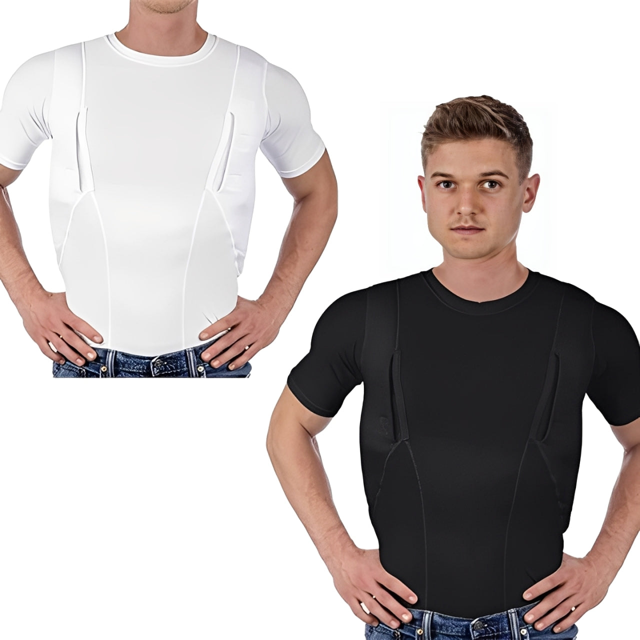 Men’s Long Sleeve Compression Shirt Utility Design