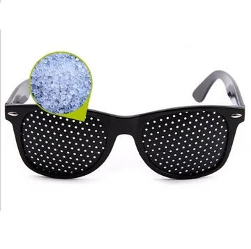 VisionEase | Pinhole Glasses for Eye Relaxation with Lightweight Design | Comfortable Viewing Aid for Screen Breaks
