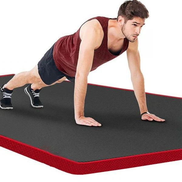 ActiveFit | High-Density Exercise Mat with Non-Slip Surface | Durable Gym Mat for Ultimate Stability