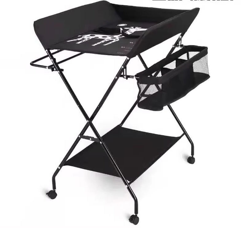Adjustable Baby Changing Table with Built-In Bath & Ergonomic Design | Space-Saving Diaper Changing Station for Comfortable Use