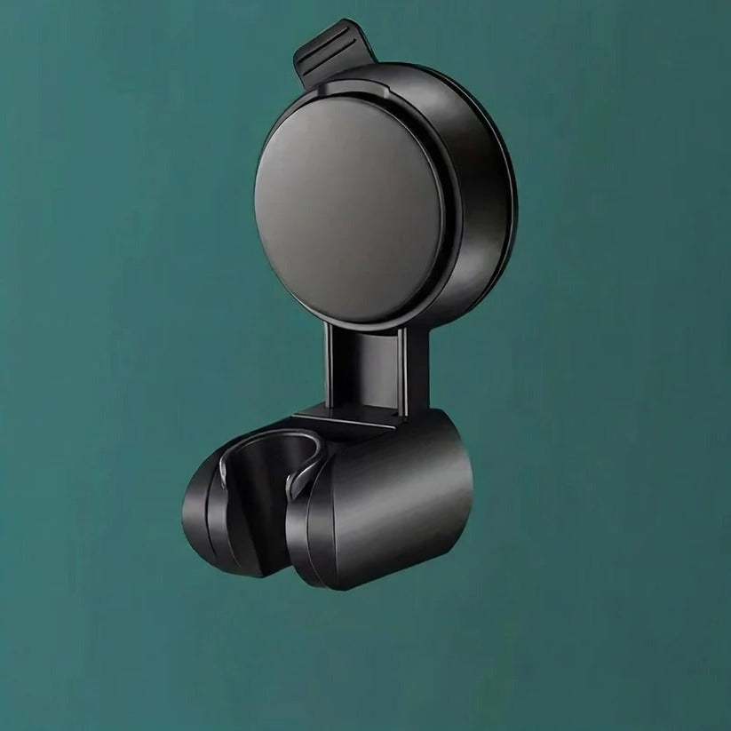 Adjustable Shower Head Holder | Suction Cup Mount with 360-Degree Rotation for Easy Height Adjustment