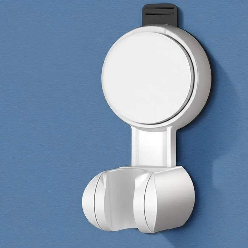 Adjustable Shower Head Holder | Suction Cup Mount with 360-Degree Rotation for Easy Height Adjustment