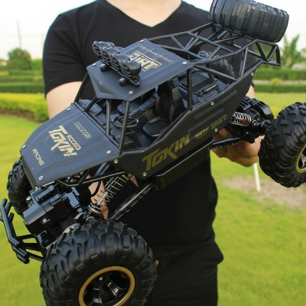 Adventure Crawler | 4WD Remote Control Truck with Shock Absorbing Suspension | All-Terrain Fun for Kids and Adults