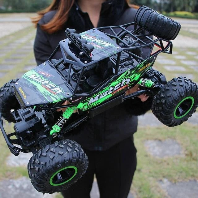 Adventure Crawler | 4WD Remote Control Truck with Shock Absorbing Suspension | All-Terrain Fun for Kids and Adults