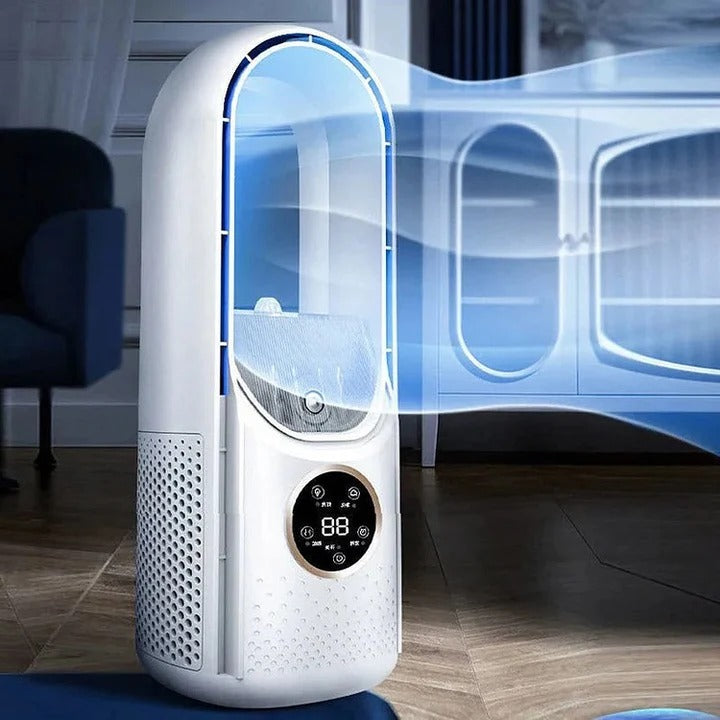 AirFlow Pro | Portable Hand Held Fan with USB Power & Water Tank | Compact Cooling for Personal Use