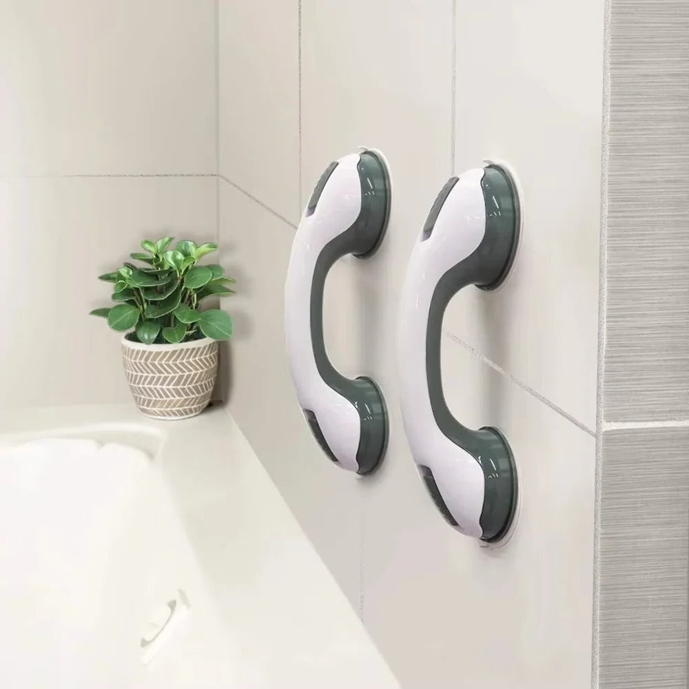 Bathroom Grab Bars | Suction Grab Bar for Shower with Non-Slip Grip | Portable Safety Handle for Seniors