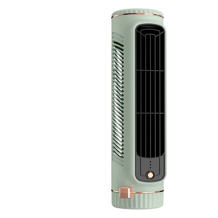 Bladeless Tower Fan | Portable Air Conditioner with 360° Cooling | Efficient Personal Cooling Solution for Home and Office
