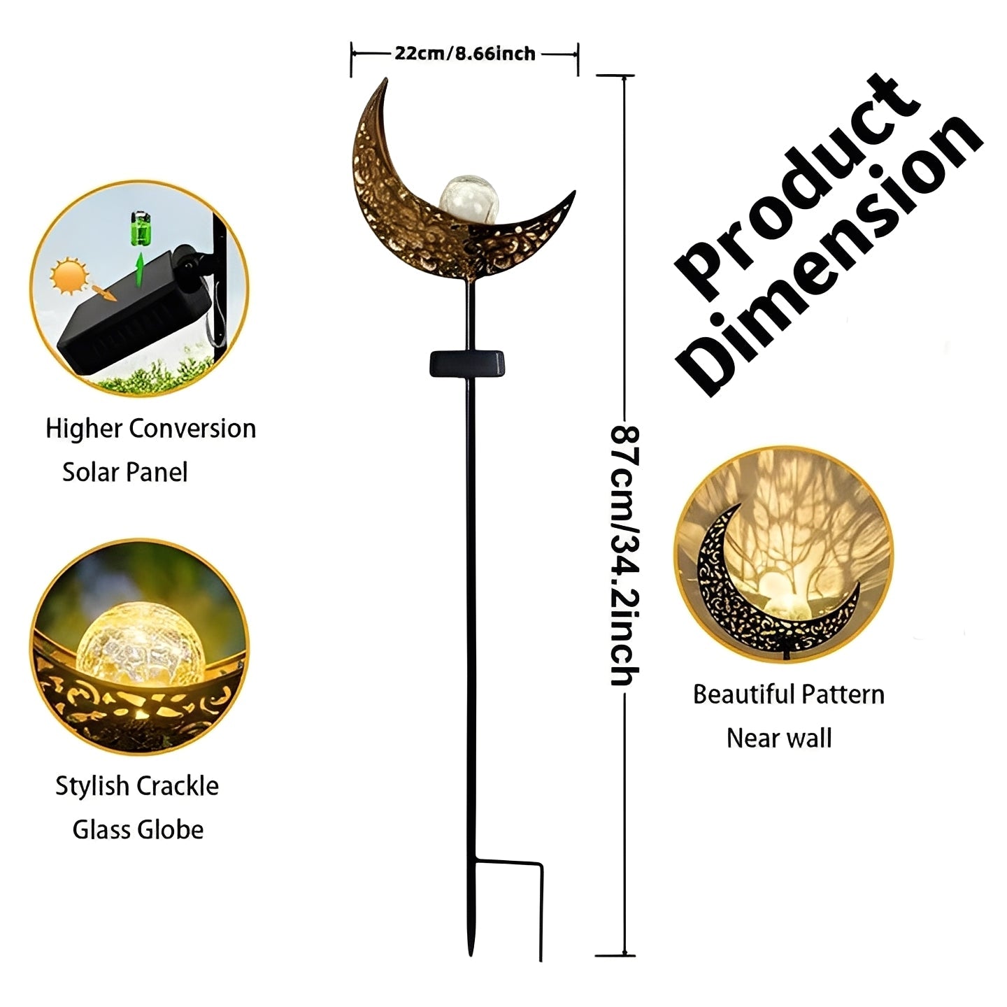 Solar Garden Lights LED Outdoor Fairy Lights