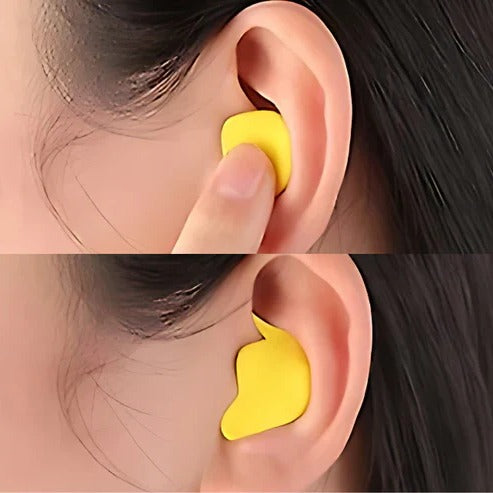 Comfort Fit | Ear Plugs for Sleeping with Noise Reduction | Reusable Silicone Design for Peaceful Rest