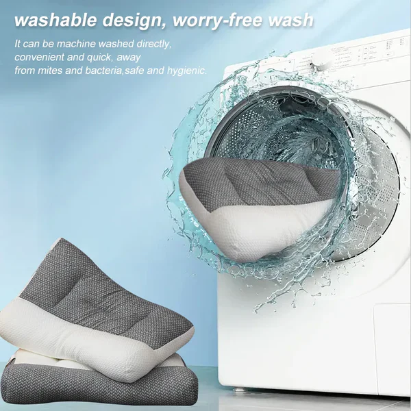 Comfort Sleep | Neck Support Pillow with Ergonomic Design | Multi-Zone Support for Neck Pain Relief